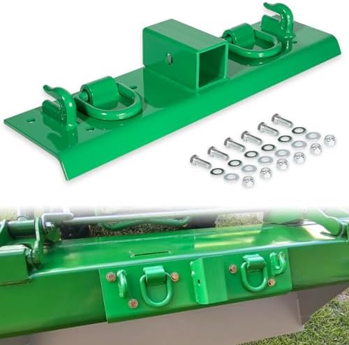 5x22 Tractor Bucket Grab Hooks – Bolt-On, Grade 50 Steel, Green Powder Coat - View #5