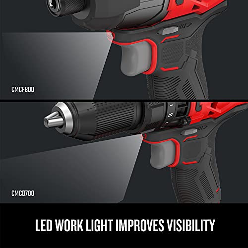 Craftsman CMCK200C2 V20 Max Cordless Drill And Impact Driver thumb #7