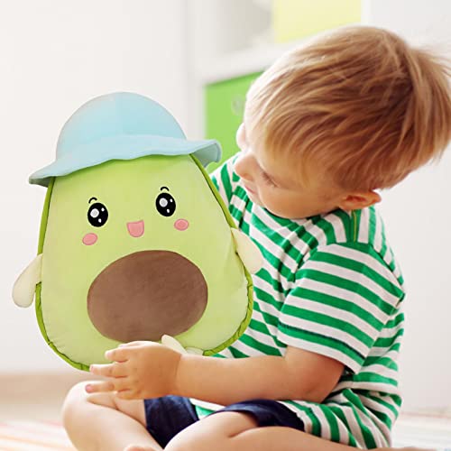 Travesseiros de abacate, bonecos de brinquedo de pelúcia de desenho animado jogo de pelúcia de abaca