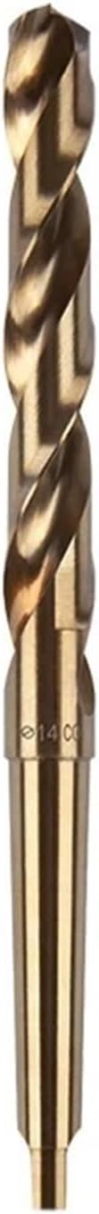 Morse Taper Shank Drill Bit 10mm-40mm HSS Cobalt Twist Drill for Stainless Steel and Hard Materials - 1pcs(13.5mm)