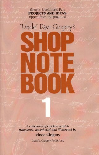 Dave Gingerys Shop Notebook I le carnet de conception mécanique durable