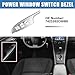 uxcell Front Left Driver Side Master Power Window Switch Bezel Interior Door Armrest Panel Trim Cover No.7423202C00B0 for Toyota Corolla 2009-2013