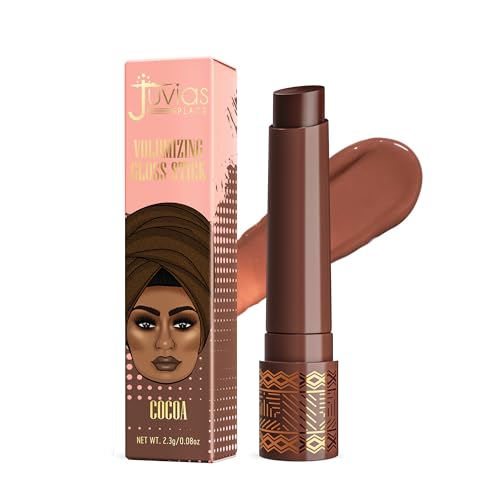 Juvia's Place Volumizing Gloss Cocoa Sticks - Shiny Luscious Lips with Nourishing Hydration, Plumping, Lip Plumper, Hydrating Lip Gloss Balm