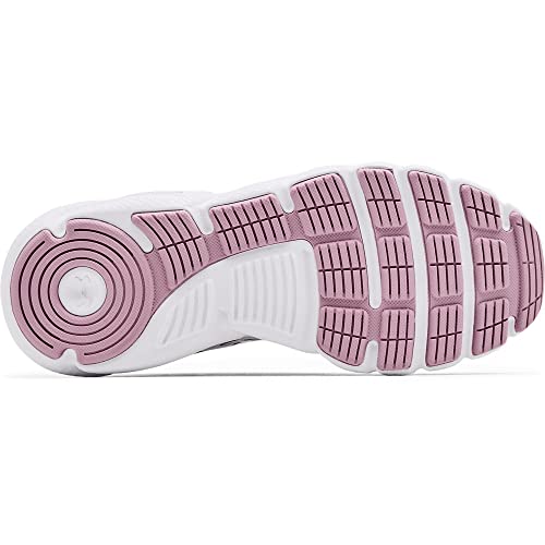 Image of Under Armour Women's Charged Assert 9 Running Shoe, White (101) /Mauve Pink, 8.5 Wide