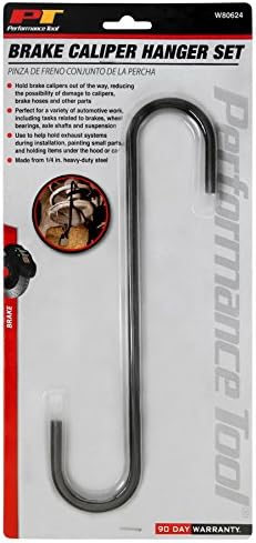 Performance Tool W80624 Brake Caliper Hanger Set - Durable Steel Hangers for Brake, Bearing, and Suspension Work on Most Vehicles