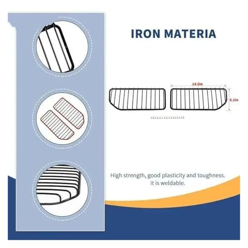 Protector luz trasera para Suzuki Jimny 2019 de metal negro resistente 3