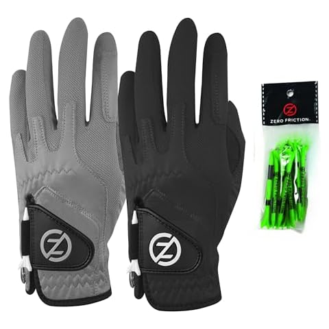 Zero Friction Cabretta Elite Golf Gloves 2 Pack Cover