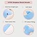 LVPU Dolphin Stuffed Animals Plush Pillows Soft Sea Animal Plush Toys Dolls Stuffed Animal Plushies Gifts for Kids (PINK-10.5Inch)