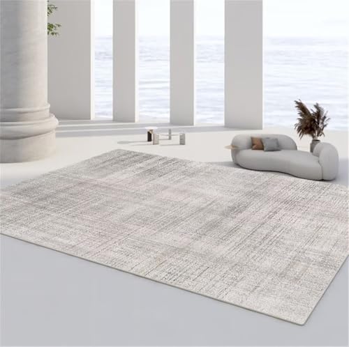 Tapis salle à manger gris 120x170cm au design minimaliste - 2