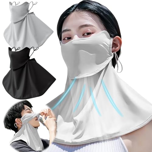 [LUYULAKI] 冷感フェイスカバー