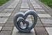 The Lakeside Collection Heart Garden Sculpture - Decorative Yard Art Accent for Outdoors