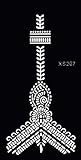 TATTOO Schablone Henna Design XS267 für Körperbemalung