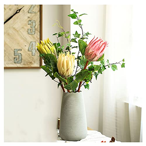 Flores falsas, flores artificiales, decoraciones de flores falsas, decoración interior de sala de estar, arreglo floral, ramo de emperador, ramo de flores de seda, tienda de flores, decoración de café