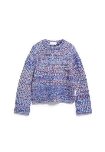 ARMEDANGELS Damen Pullover aus Bio-Woll Mix UN-Wasted Oversized Fit Dark Poppy L