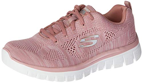 Tênis Graceful 2.0 - Teigan, Skechers, Feminino, Rose, 37