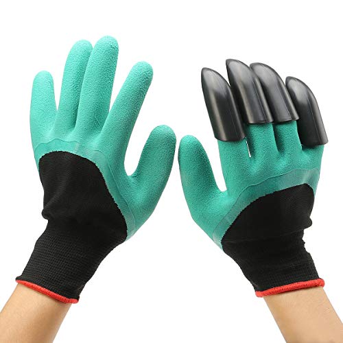 Guantes de jardín con garras de plástico ABS para cavar sin esfuerzo 4