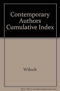 Hardcover Contemporary Authors Cumulative Index (Contemporary Authors Index) Book
