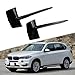 Front Bumper Grille Cover for BMW X5 F15 2014-2018 Pure Black Chrome Trim Kidney Grill Replacement Part 7325395 1 Pair