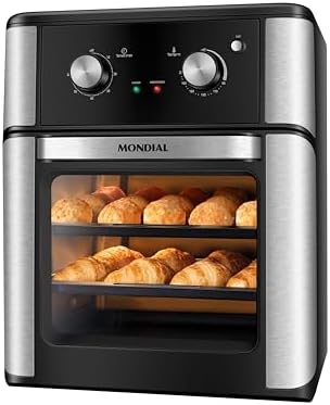 MONDIAL Fritadeira Air Fryer Forno Oven Analógica 12L, Preto, 200...
