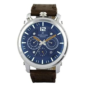 Daniel Klein Analog Blue Dial Men’s Watch-DK11378-7
