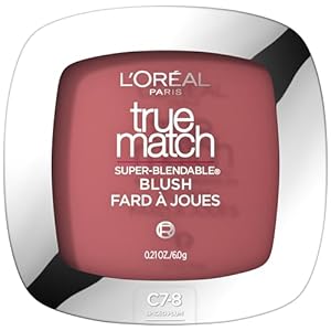 L’Oreal Paris True Match Super-Blendable Blush, Spiced Plum, 0.21 oz.