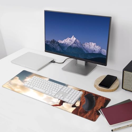 Tapis de souris de jeu extra large bureau et maison antidérapant - 7