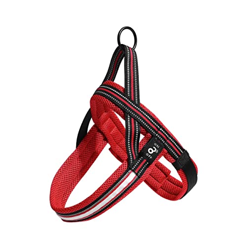 Peitoral LED 3 Fun��es Vermelho Tam. P Mimo - PP329