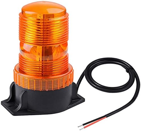 WOWTOU Magnetic Amber Led Strobe Lights for Forklift Golf Carts Trucks