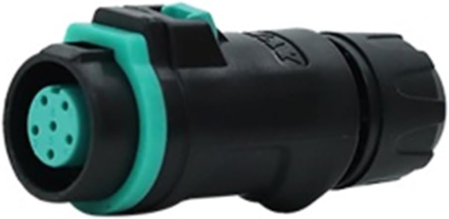M12 waterproof aviation socket 2-3-4 core 5-6-7-8 pin power female quick connector(K12 C4 core docking seat 5A250V)