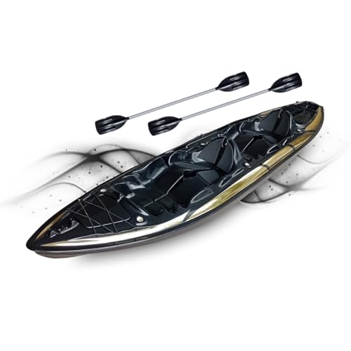 Caiaque Duplo De Pesca Modelo K2 Pró Fibra 2 Lugares + Remos
