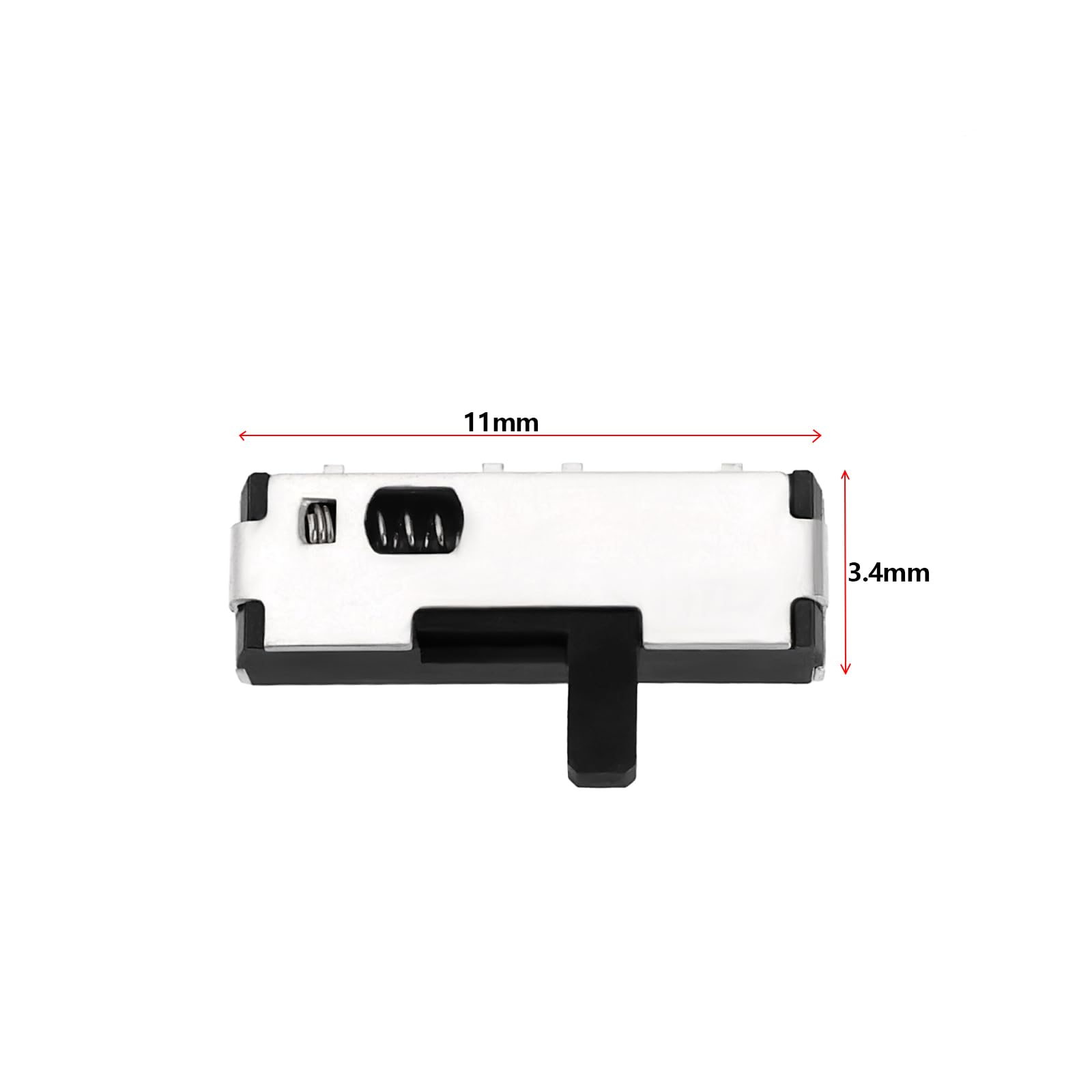 Create idea 5PCS Console di gioco Interruttore di alimentazione principale compatibile con Nintendo DS Lite NDSL NDS Lite 11x3.4mm Sistema di gioco Interruttore di alimentazione Console Pulsante di