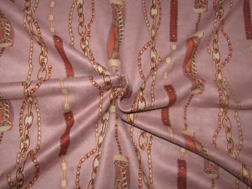 Tissu daim Scuba rose oignon de 147cm pour couture haut de gamme