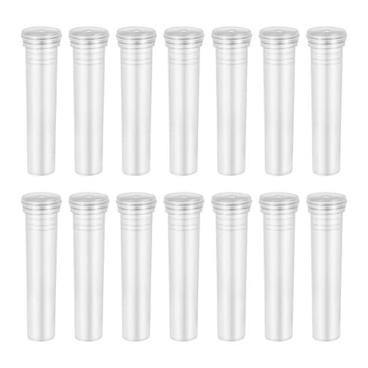 Ciieeo 50St Blom Vattenrör Nutrition Blomma Rör Plast Genomskinliga Blomma Tube Vattenbehållare Blomsterarrangemang För Blomsterhandlare Leveranser