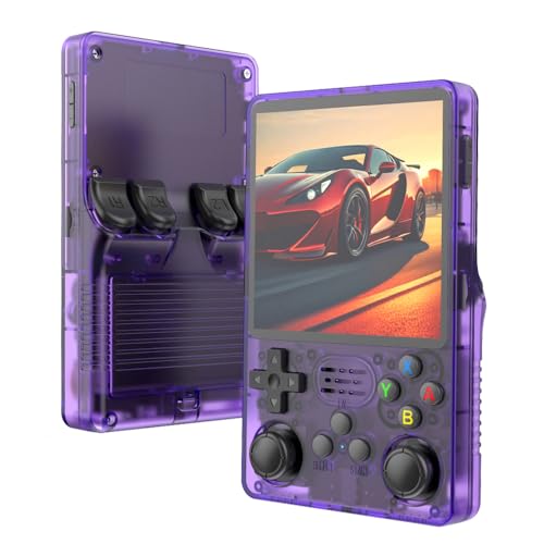 【Splendida schermata IPS da 4.0 pollici-Questa mini console di gioco retrò con schermo IPS da 4,0 pollici ad alta risoluzione 720*720 rende i dettagli dello schermo della console di gioco più vividi. Ogni pixel prende vita, rendendo la tua esperienza di gioco più coinvolgente e piacevole.