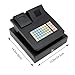 Electronic Cash Register, 48 Keys Cash Register System with Thermal Printer, Multifunctional Commercial Cash Register with 8 Digital LED Display