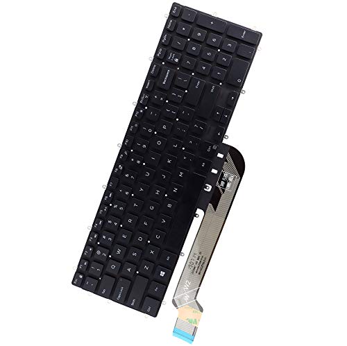 Deal4GO US Keyboard (geen achtergrondverlichting) vervanging voor Dell Inspiron 15 5565 5567 5570 5575 5587 5765 5767… - Image 3