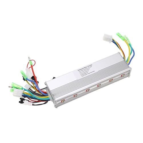Uxsiya 24V 36V 48V Dual Drive Brushless Motor Controller for Electric Vehicles, Aluminum Alloy Construction