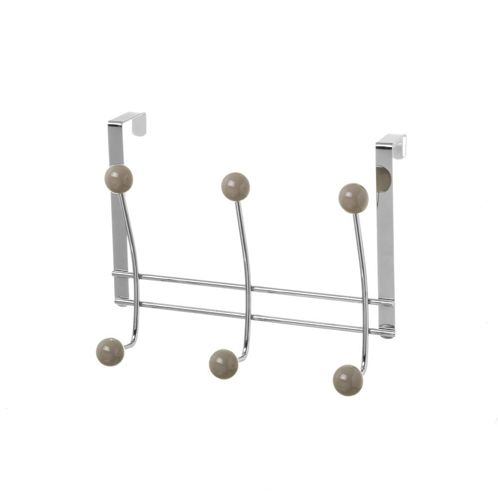 Cintre en métal argenté de salle de bain suspendu style nordique moderne