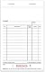 RNKVERLAG 2952 - Kassenblock, oben geheftet, 2 x 50 Blatt, 96 x 167 mm, nummeriert