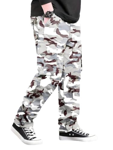 Image of TOPLOT Men's Cargo Pant | Camouflage Design| Multi-Pocket Utility Style | Durable Construction | Comfortable Fit Wear | Functional Everyday Use | Easy Movement Design | Casual, Outdoor & Travel (5236)