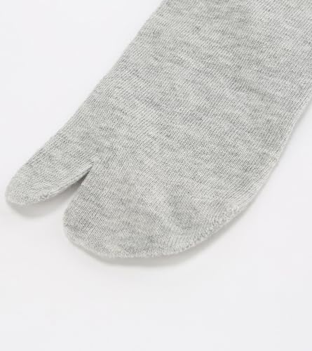 Image of Women's Solid 2 Toe Flip Flop Tabi Socks Geta Ankle Cotton 5 /6 Pairs