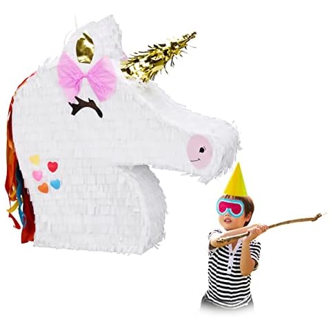 Relaxdays Piñata Unicornio sin Relleno Cover