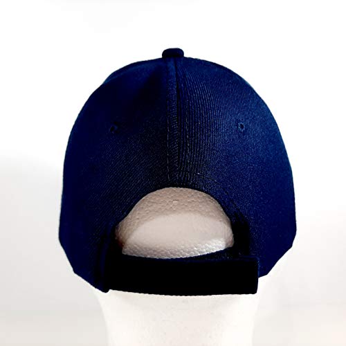 Gorra bordada USS John F. Kennedy CV-67 azul marino miniatura 4