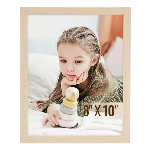 TWING 8x10 Picture Frame Matted to 5x7 with Mat, Home Wall Decor