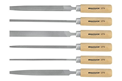 MATADOR Feilen-Satz., 6-teilig 150 mm, 0779 0001