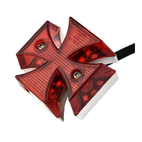 OLMAFD Freno Luces Luz Trasera De Motocicleta, Marcha Para, Accesorios Universales Para