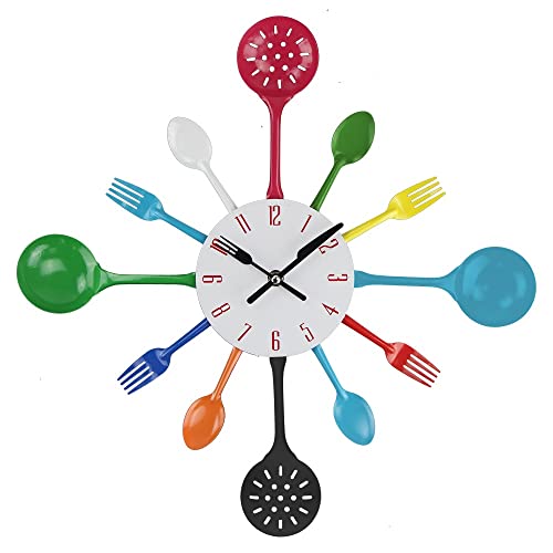 Horloge murale salon moderne électronique silencieuse pour maison et cuisine