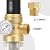 Solimeta Spin Down Sediment Filter with Pressure Reducer and Pressure Gauge, 50/100 Micron Precision, 3/4" NPT