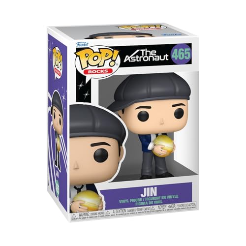 Funko Pop! Rocks: Jin - (Astronaut) - BTS - Figura de Vinilo Coleccionable - Idea de Regalo - Mercancia Oficial - Juguetes para Niños y Adultos - Music Fans - Muñeco para Coleccionistas