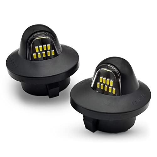 Toknome 2023 Upgraded 300% Brighter Led License Plate Lights Tag Lamps Compatible With Ford F150 F250 F350 Super Duty Ranger Explorer Excursion Expedition Bronco Pickup Truck #TOP2